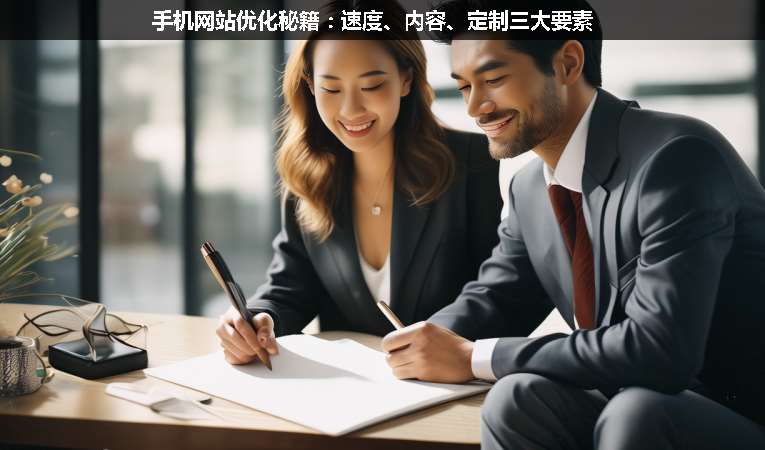 手機(jī)網(wǎng)站優(yōu)化秘籍：速度、內(nèi)容、定制三大要素