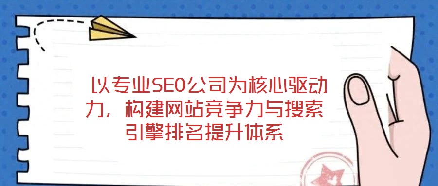  以專業(yè)SEO公司為核心驅(qū)動(dòng)力，構(gòu)建網(wǎng)站競(jìng)爭(zhēng)力與搜索引擎排名提升體系