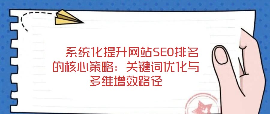   系統(tǒng)化提升網(wǎng)站SEO排名的核心策略：關(guān)鍵詞優(yōu)化與多維增效路徑