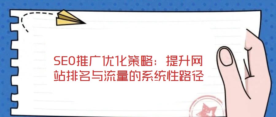 SEO推廣優(yōu)化策略：提升網站排名與流量的系統(tǒng)性路徑