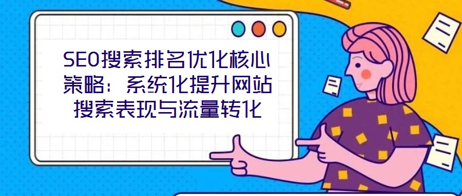 SEO搜索排名優(yōu)化核心策略：系統(tǒng)化提升網(wǎng)站搜索表現(xiàn)與流量轉化